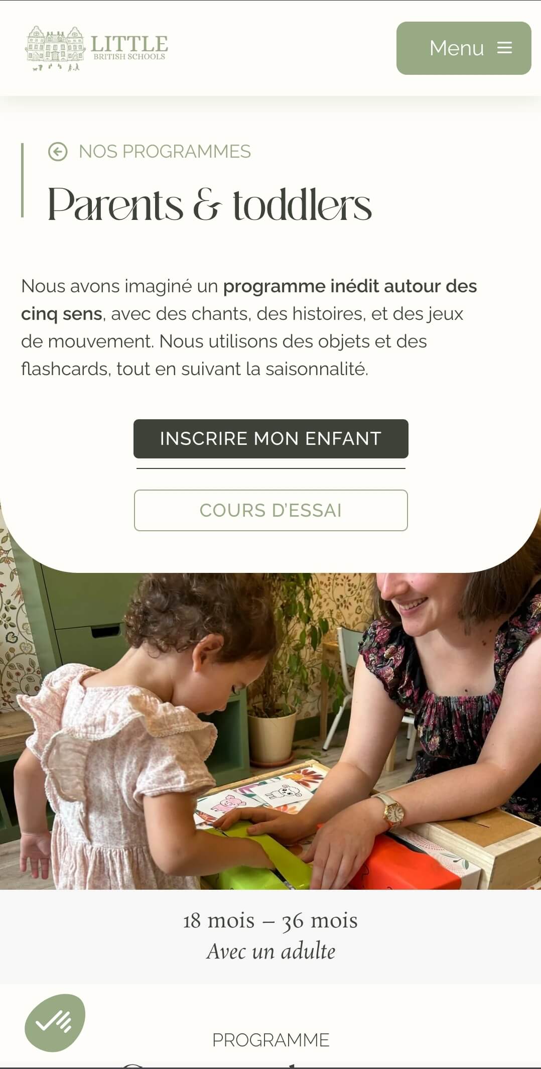 Programme - LBS (mobile)